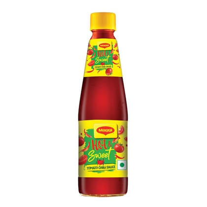 Nestle Maggi Hot & Sweet Tomato Chilli Sauce, Perfect Blend Of Tomatoes & Chillies, 500G Bottle