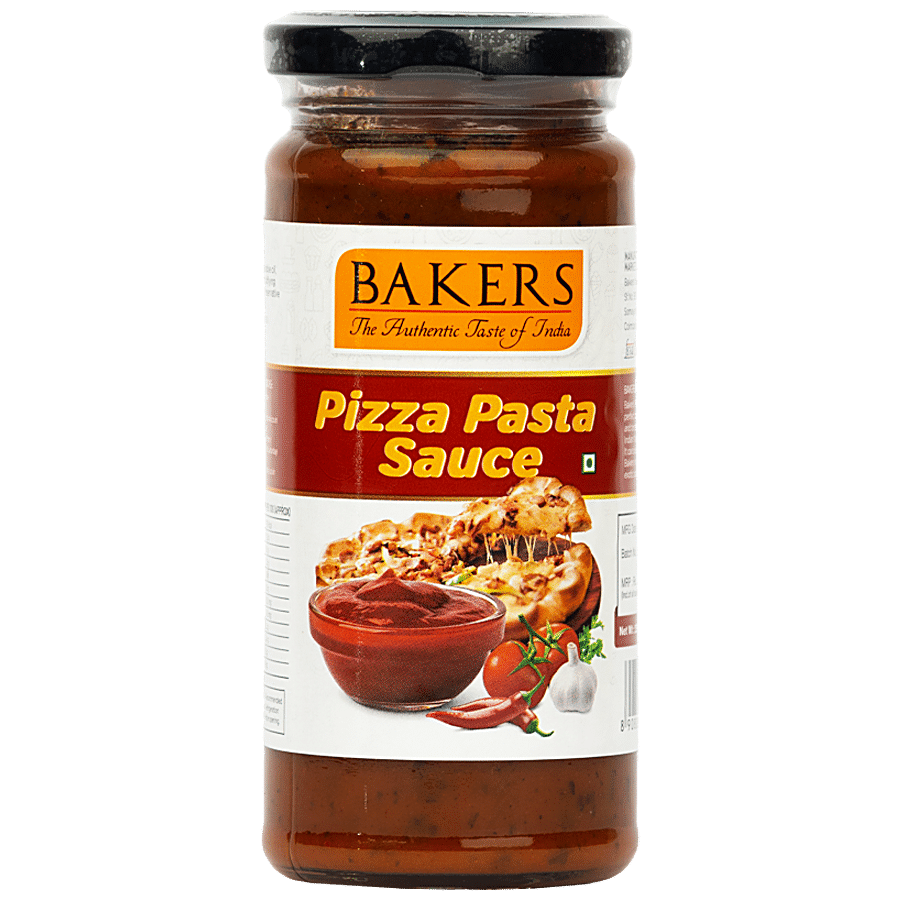 Bakers Piza Pasta Sauce, Delicious & Ready To Use, 250 G