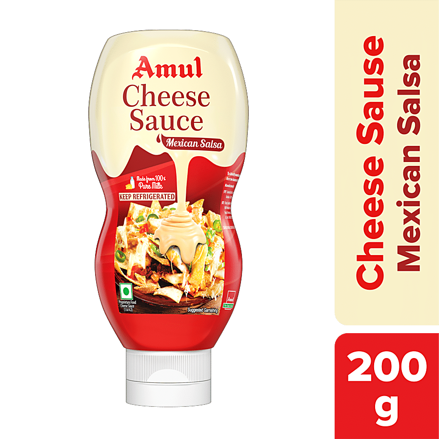 Amul Cheese Sauce, Mexican, 200 G