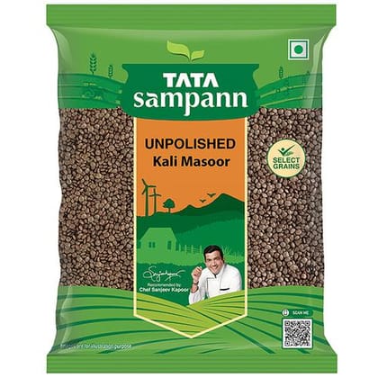 Tata Sampann Unpolished Kali Masoor Dal, 1 Kg