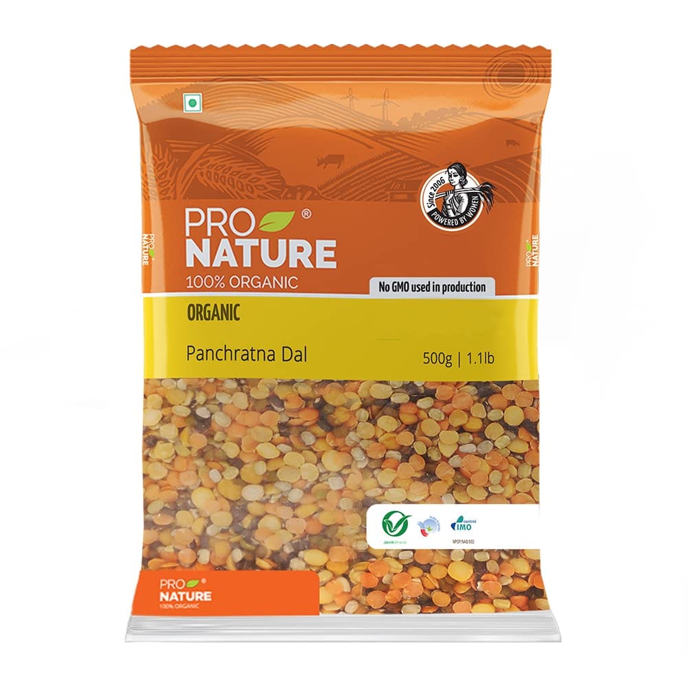 Pro Nature 100% Organic Panchratna Dal, 500G