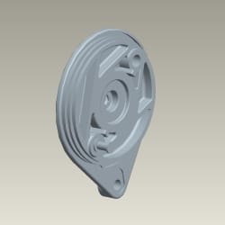 Rear Brake Panel - Splendor+ - 43100153610ZS