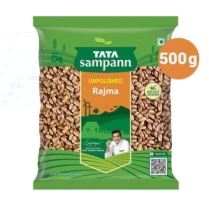 Tata Sampann Unpolished Rajma, 500G