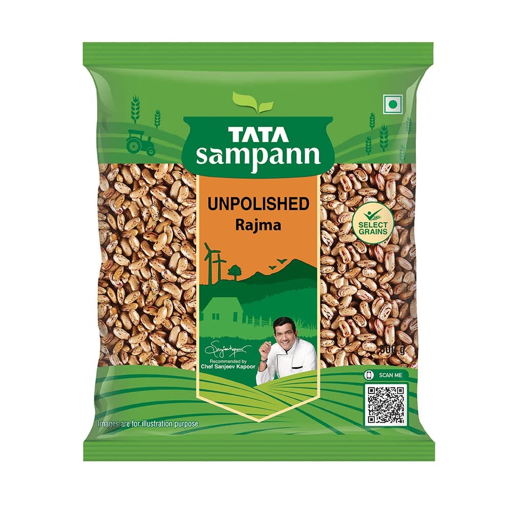 Tata Sampann Unpolished Rajma, 500G