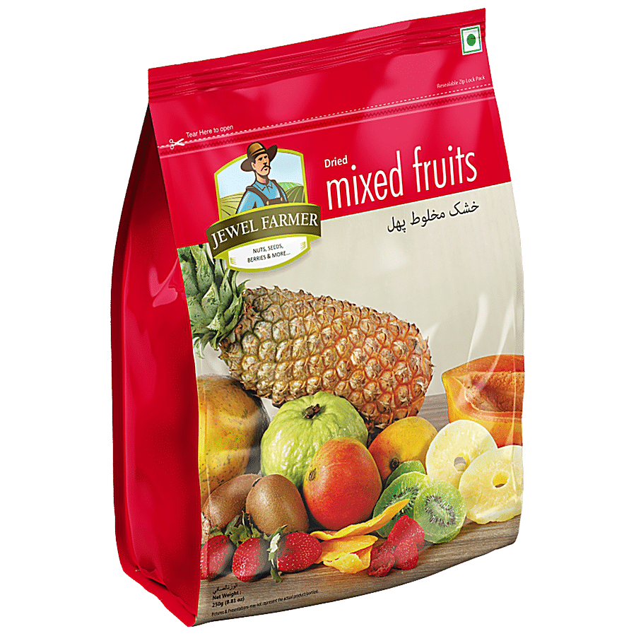 Jewel Farmer Dried Mixed Fruits, 250 G