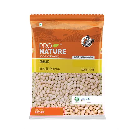 Pro Nature Pulse, Chana Kabuli, 500G Pouch