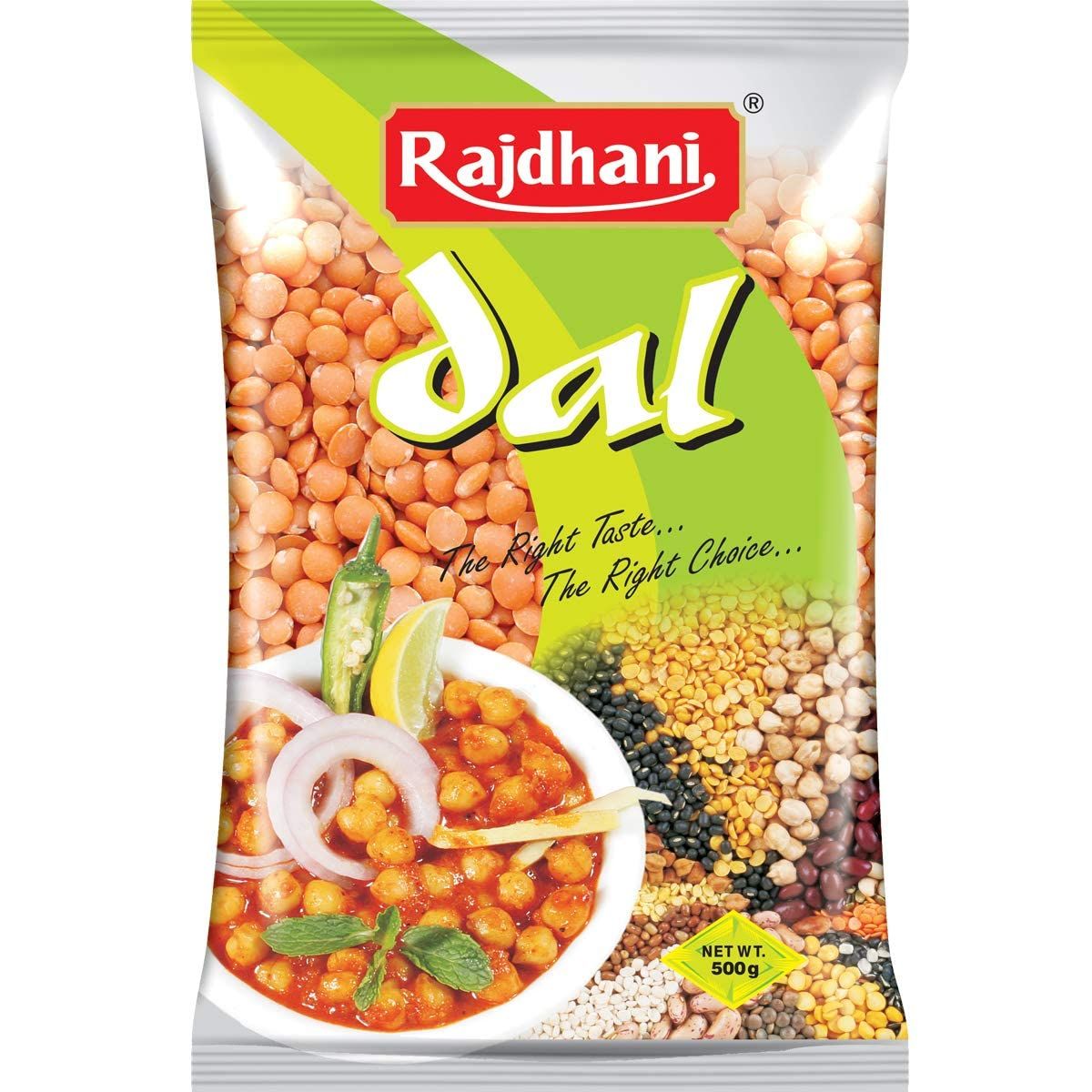 Rajdhani Masoor Sabut, 500G