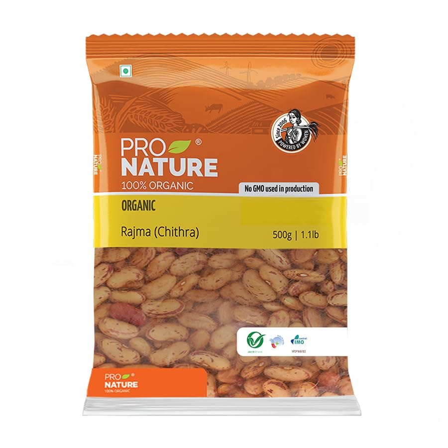 Pro Nature Organic Rajma (Chithra), 500G