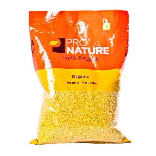 Pro Nature Organic, Moong Yellow, 1 Kg Pouch