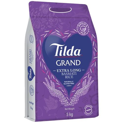 Tilda Extra Long Basmati Rice/Basmati Akki, 5 Kg