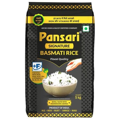 Pansari Signature Basmati Rice, 5 Kg