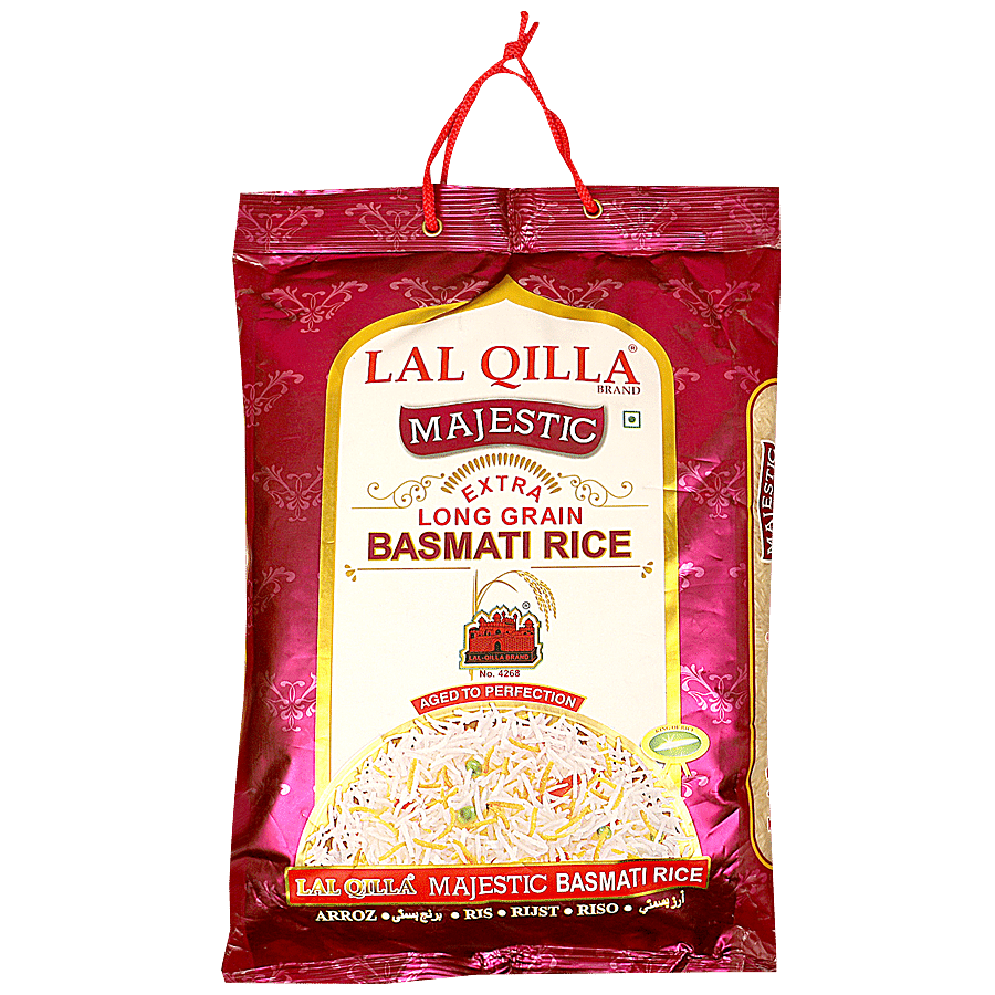 Lal Qilla Basmati Rice, Majestic, 5 Kg 5Kg