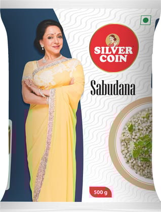 Silver Coin Sabudana, 500 Gm (Pack Of 4)