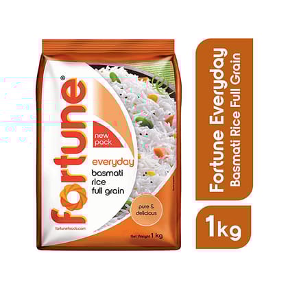 Fortune Everyday Basmati Rice, Full Grain, 1 Kg