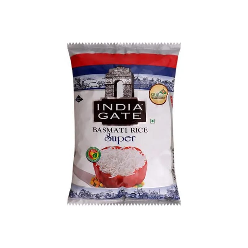 India Gate Super, Basmati, Rice 1 Kg
