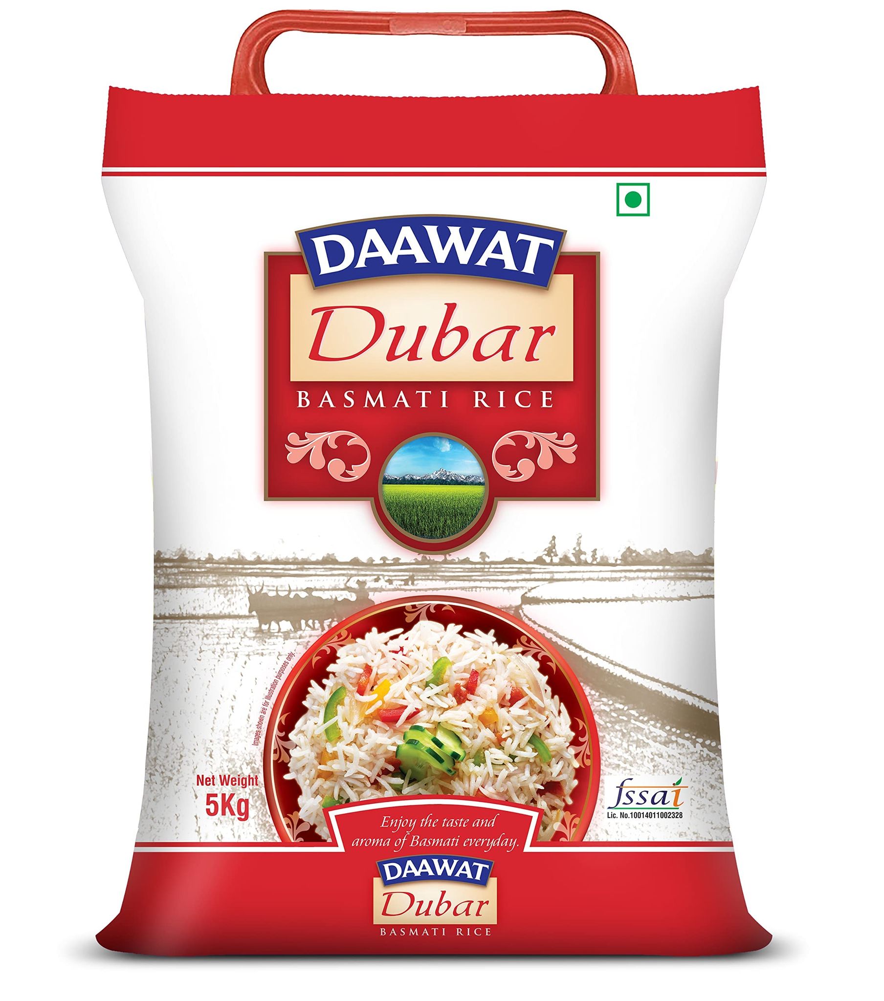 Daawat Dubar, Full Grain, Aged, Aromatic Basmati Rice(Old), 5 Kg