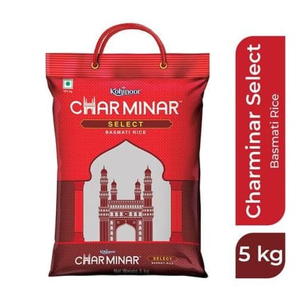 Kohinoor Charminar Basmati Rice/Basmati Akki, Select, 5 Kg