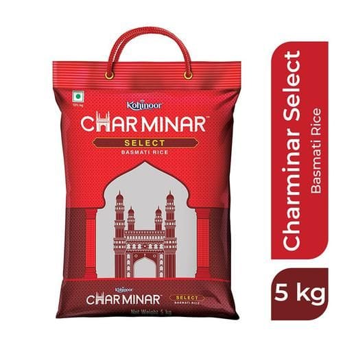 Kohinoor Charminar Basmati Rice/Basmati Akki, Select, 5 Kg