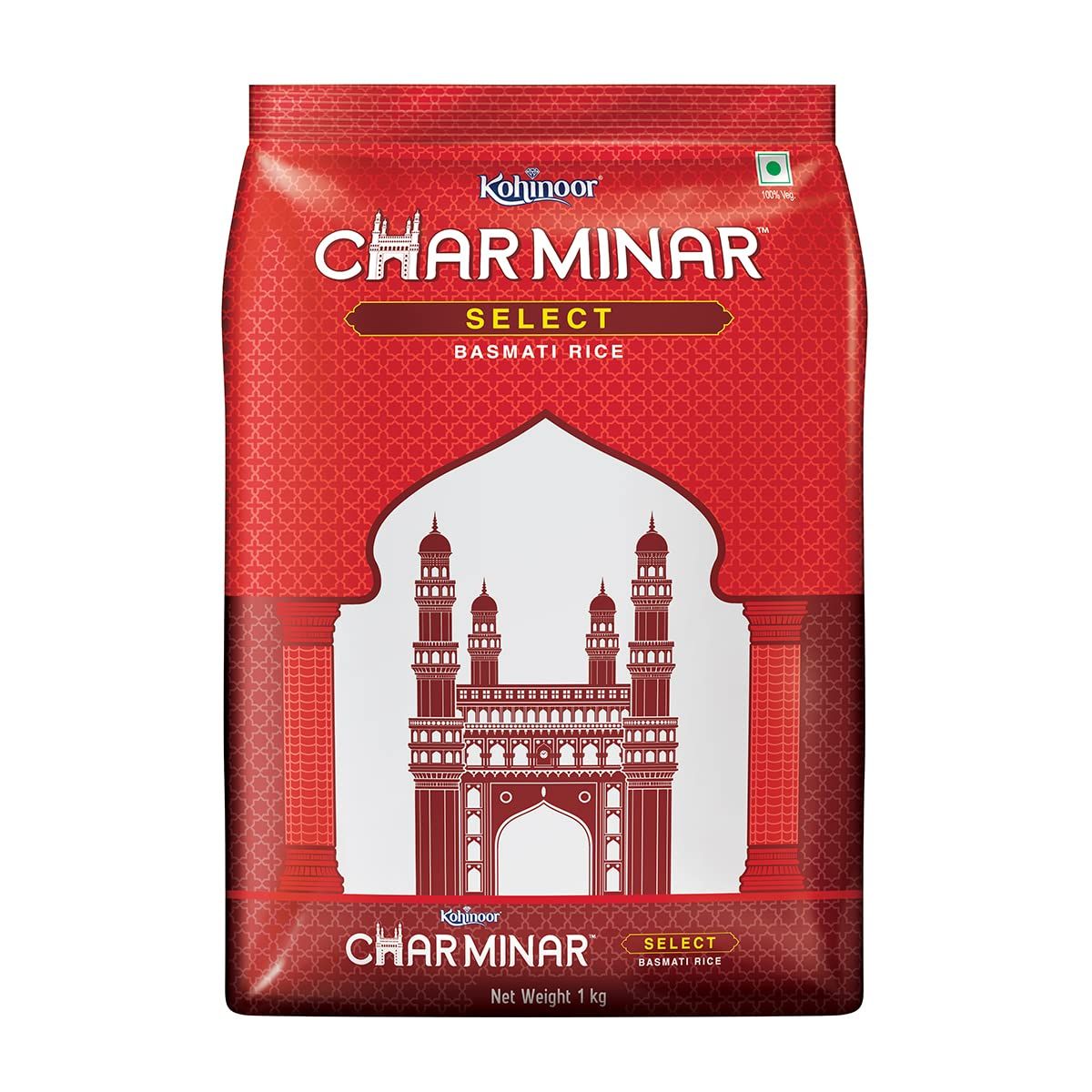 Kohinoor Charminar Select Basmati Rice, 1 Kg