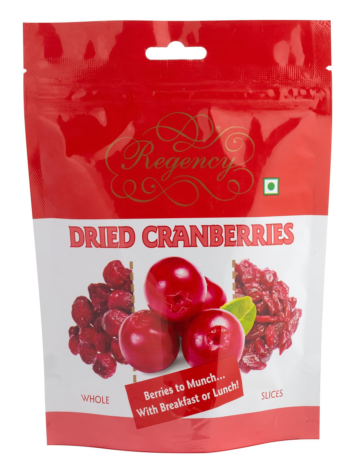 Regency Dried Cranberry Whole Slices, 200G