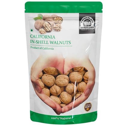 Wonderland Foods California In, Shell Walnuts, Rich In Vitamin, E & Anti, Oxidants, 500 G