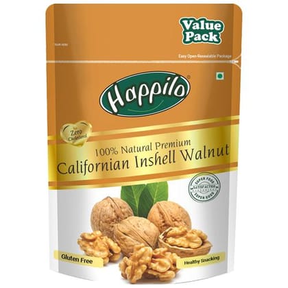 Happilo 100% Natural Premium Californian Inshell Walnut, 500 G