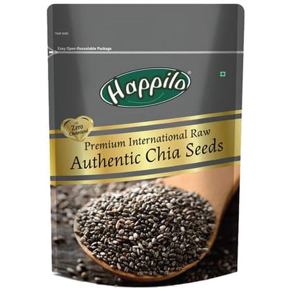 Happilo Premium Raw Authentic Chia Seeds, 250 G Pouch