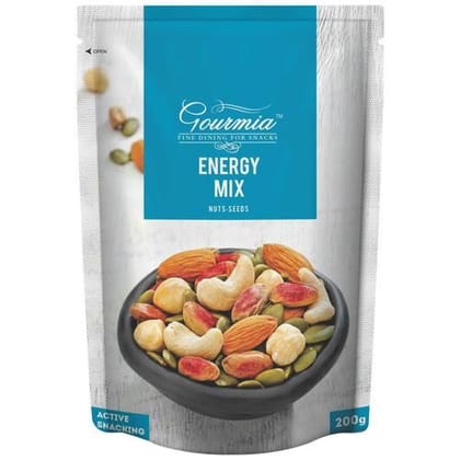 Gourmia Energy Mix, With Nuts & Seeds, 200 G