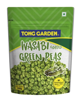 Tong Garden Wasabi Coated Green Peas, 180G Pouch