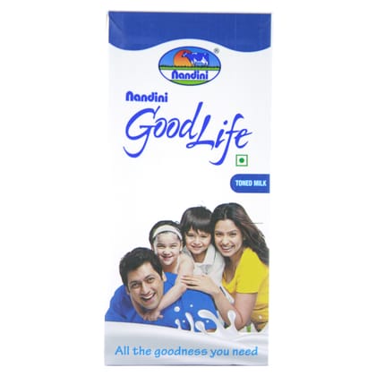 Nandini Good Life Toned Milk, 1 L