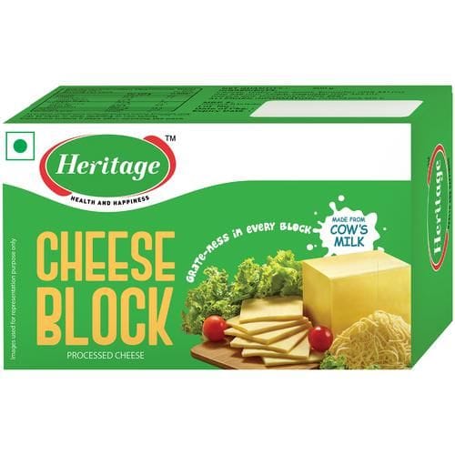 Heritage Cheese Blocks, 200 G Pouch