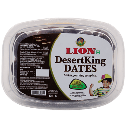 Lion Dates/Kharjura, Desert King, 250 G Cup