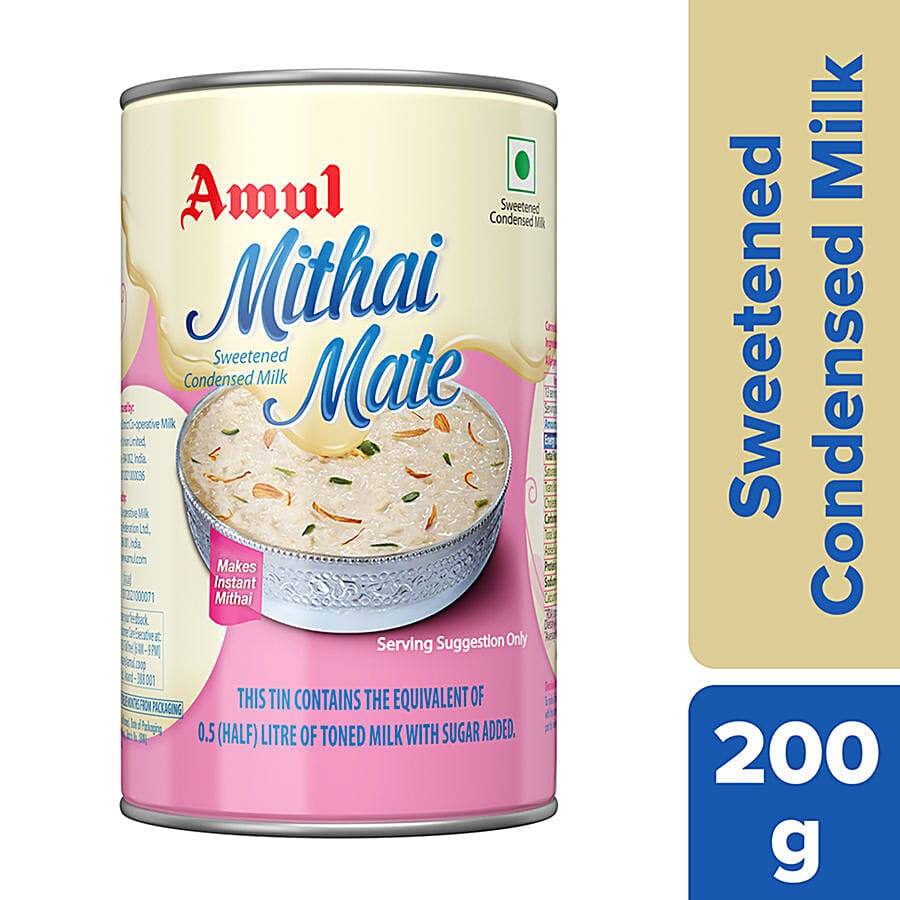 Amul Sweetened Condensed Milk Mithai Mate, 405 G Tin