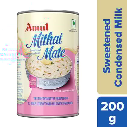 Amul Sweetened Condensed Milk Mithai Mate, 405 G Tin