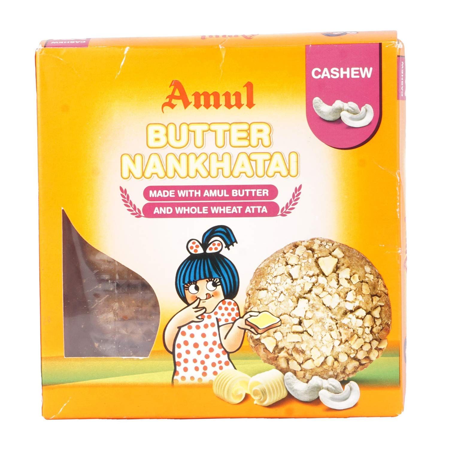 Amul Cashew Nankhatai, 200 G
