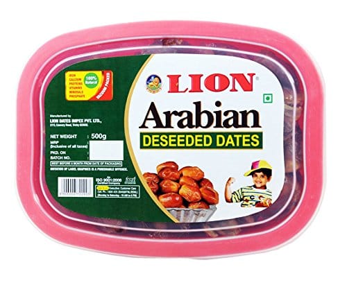 Lion Arabian Deseeded Dates, 500G
