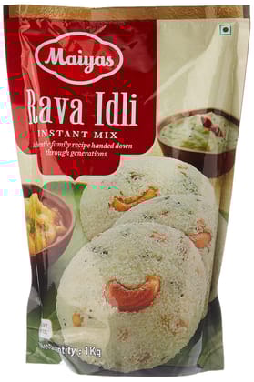 Maiyas Rava Idli Mix, 1Kg