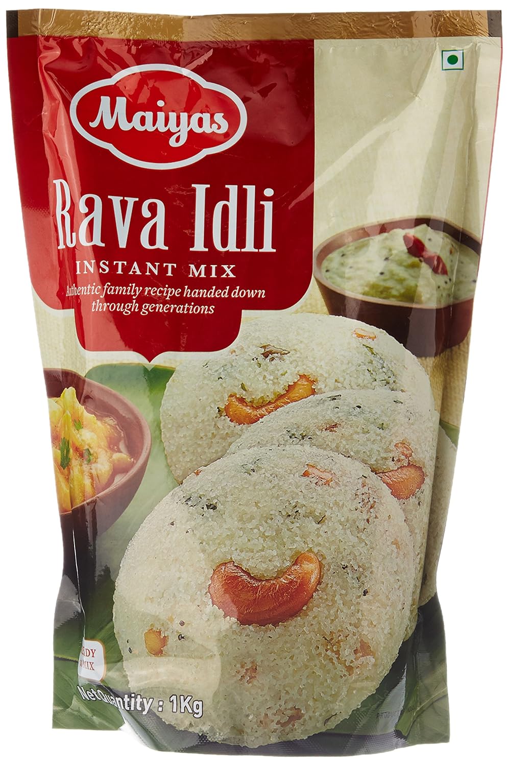 Maiyas Rava Idli Mix, 1Kg