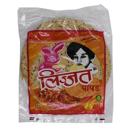 Lijjat Papad, Punjabi Masala, 250 G Pouch