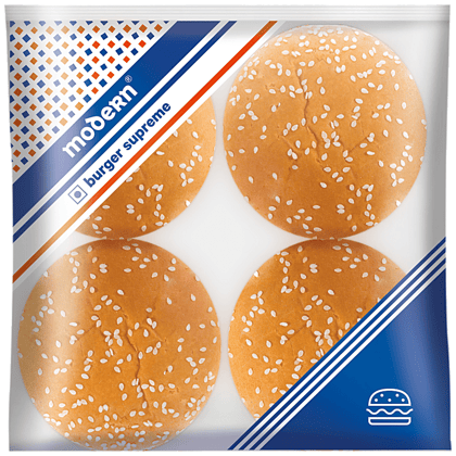 Modern Burger Supreme, Fresh, 280 G (4 Pcs)