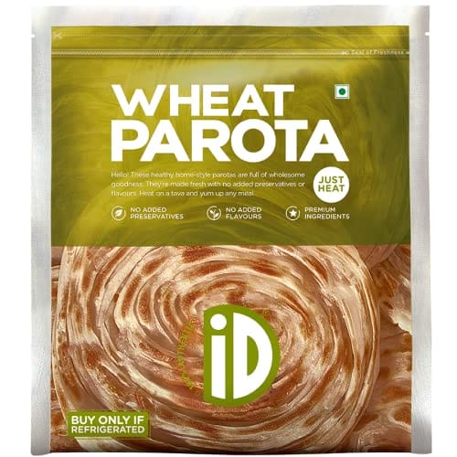 Id 100% Authentic Wheat Parota, 400G Pack of 5