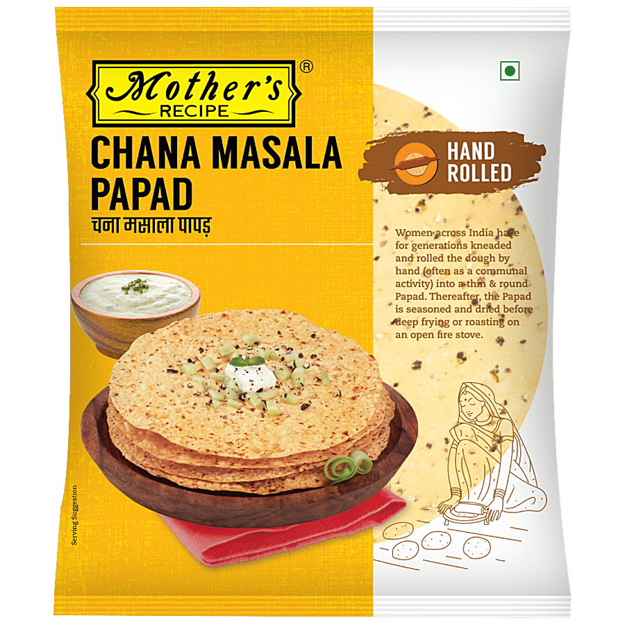 Mother's Recipe Papad, Chana Masala, 180 G