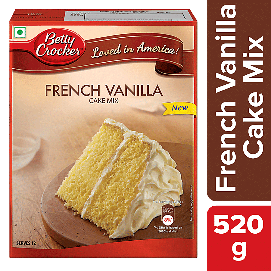 Betty Crocker French Vanilla Cake Mix, 520 G
