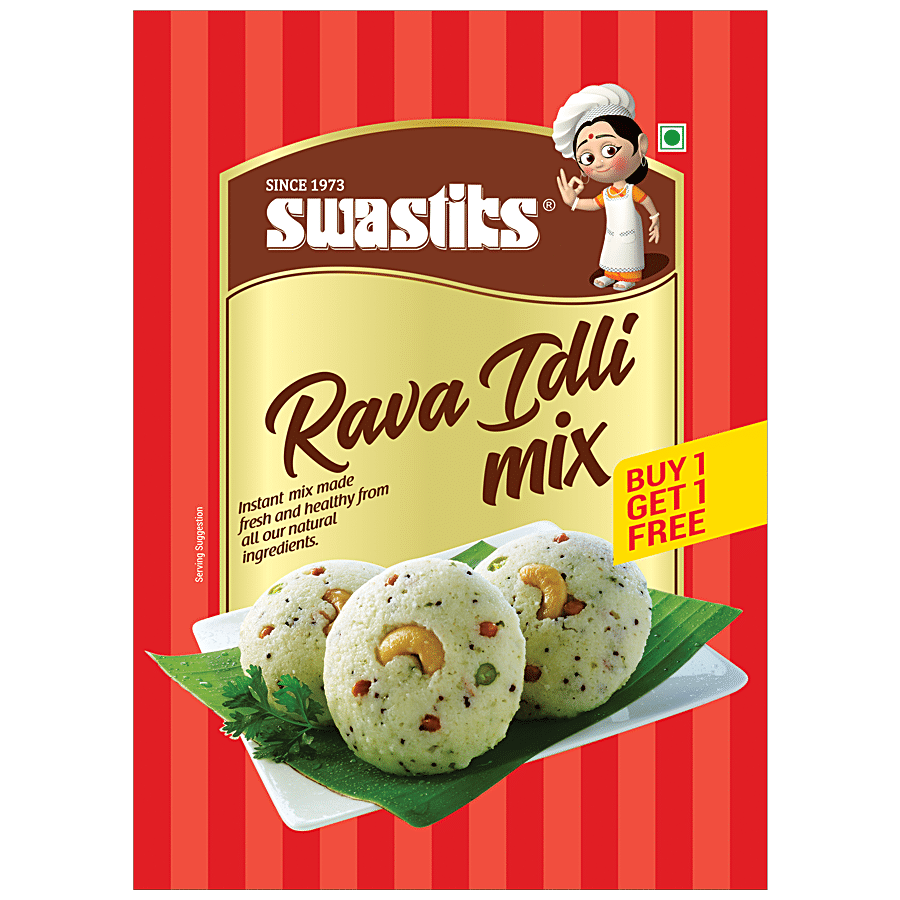 Swastiks Ready To Mix, Rava Idly, 500 G*2