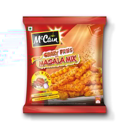 Mccain Mccain Crazy Fries Masala Mix, Hot N Tangy, 400 G