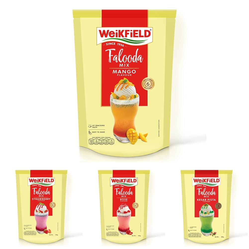 Weikfield Falooda Mix Combo, 800 G (Pack Of 4)