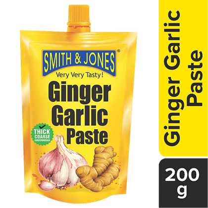 Smith & Jones Ginger Garlic Paste, 200 G