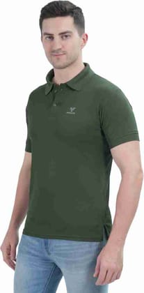 FAMULUS Men's Polo Shirt - Olive Green FAMULUS Men's Polo Shirt - Olive Green