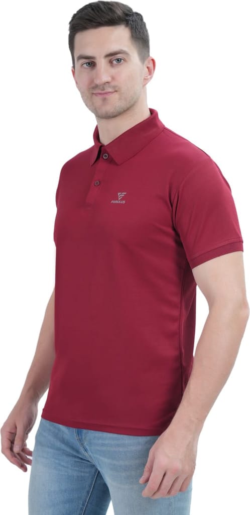 Men's Casual Slim Fit Polo Shirt Short Sleeve T-Shirt