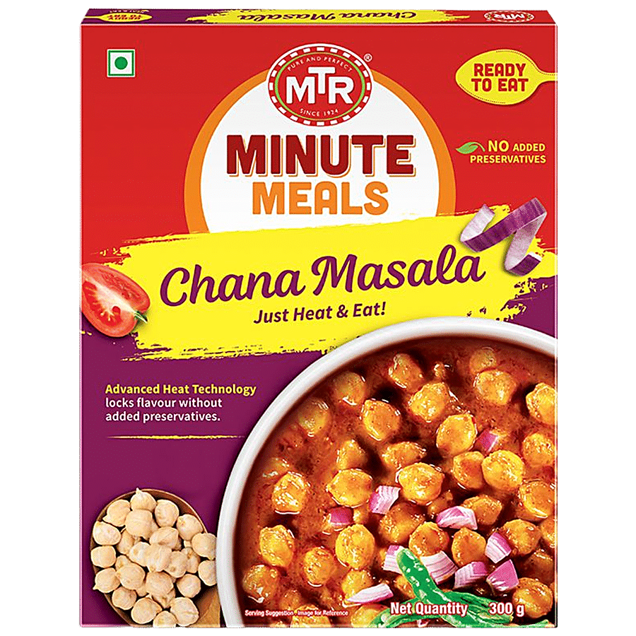 Mtr Ready To Eat, Chana Masala, 300 G Pouch